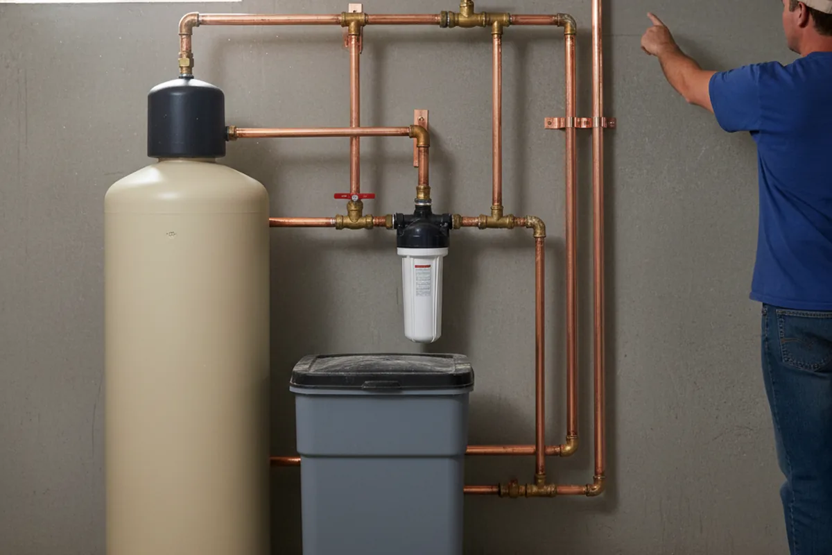 Whole-house water treatment system installed in Saint Michaels